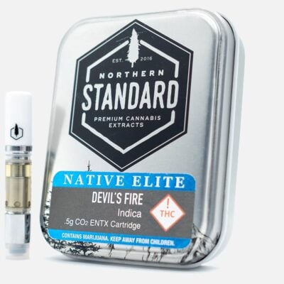 Devils Fire 0.5g Indica Cartridge