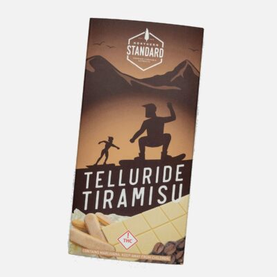 Telluride Tiramisu: THC Edible Chocolate Bar